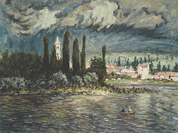 Thunderstorm by Claude Monet